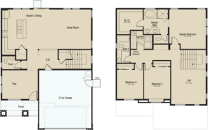 Home floorplan 4 lot 86