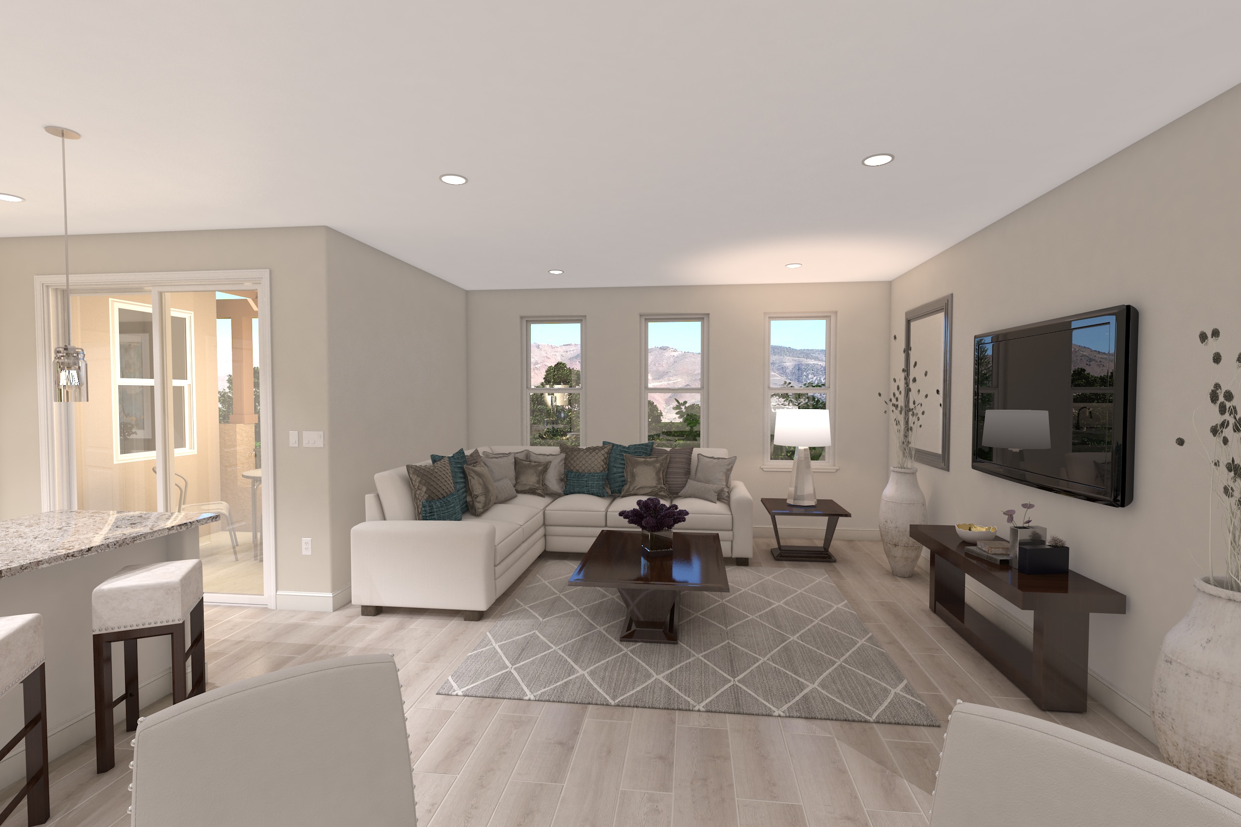 Village South • Plan A • Great Room
