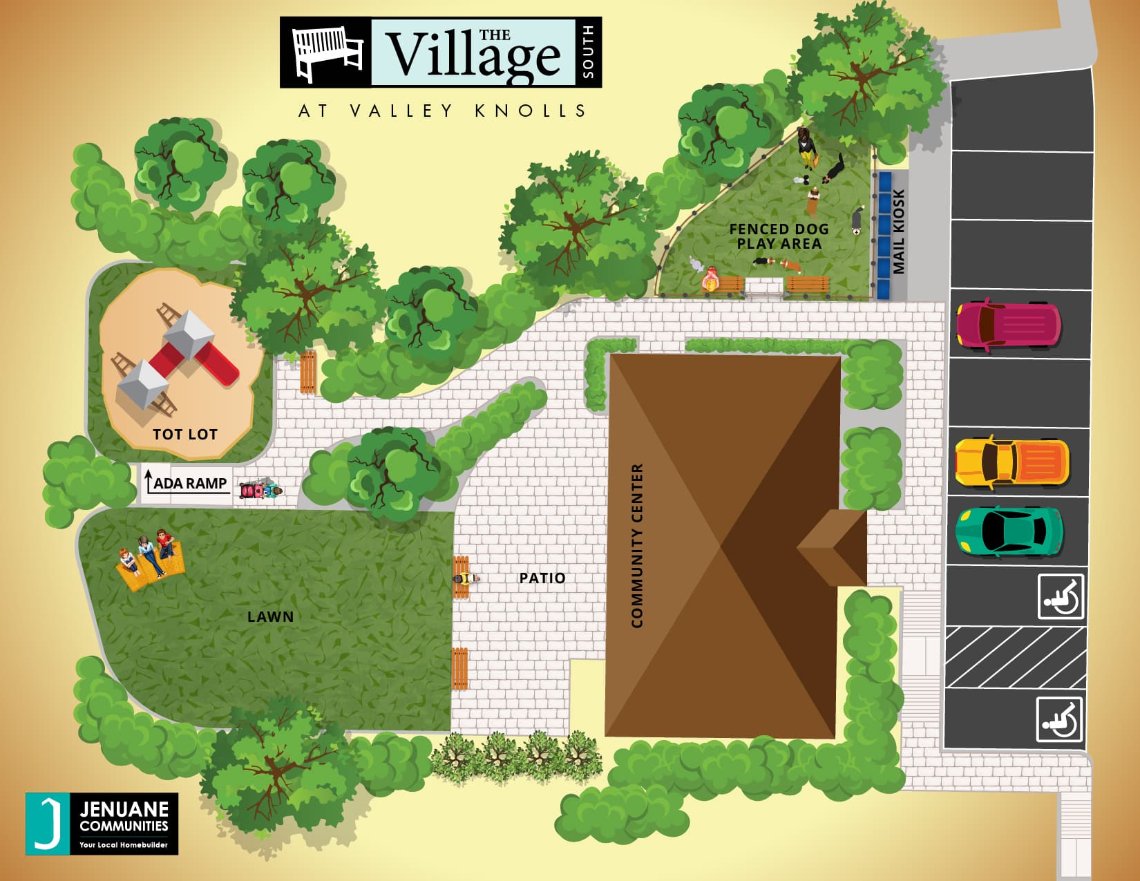 Village-South-Community-Center-Map-8.5x11