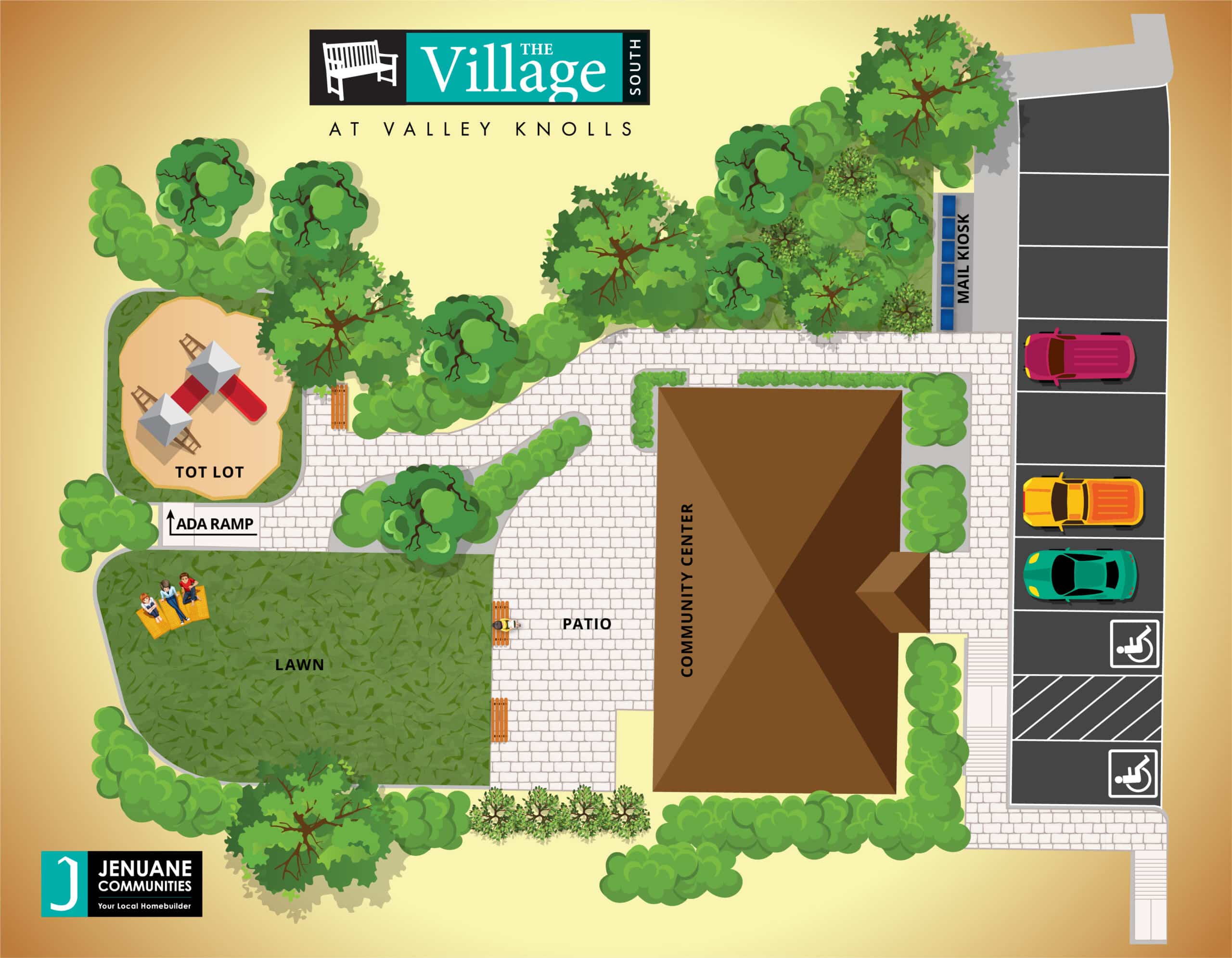 Village-South-Community-Center-Map-8.5x11